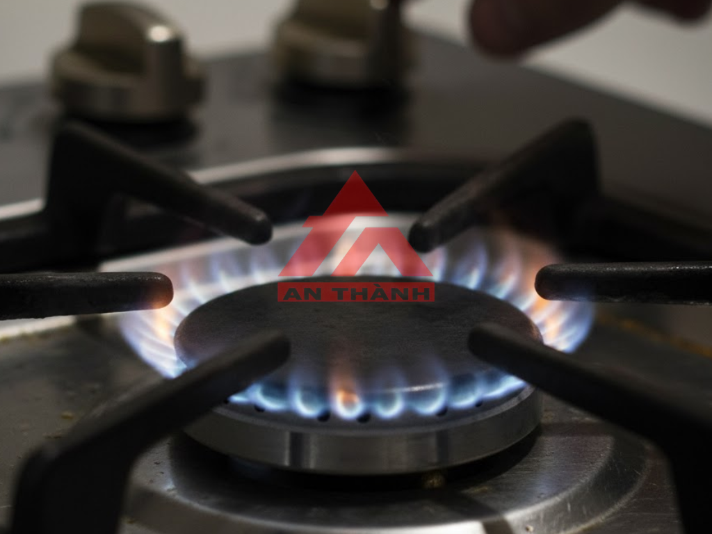 Nghe tiếng “xì” khi bật bếp